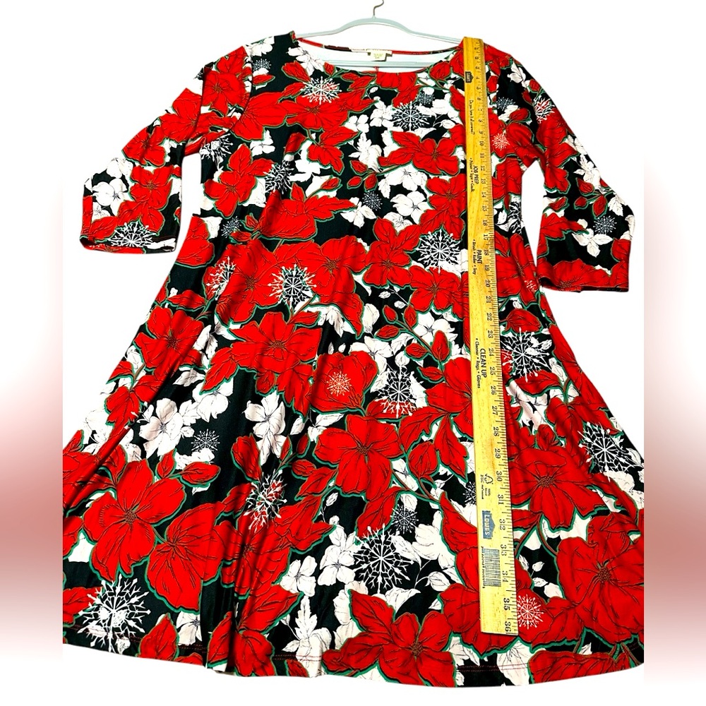 Beautiful NWOT Floral Dress size‎ 3X - Picture 7 of 7